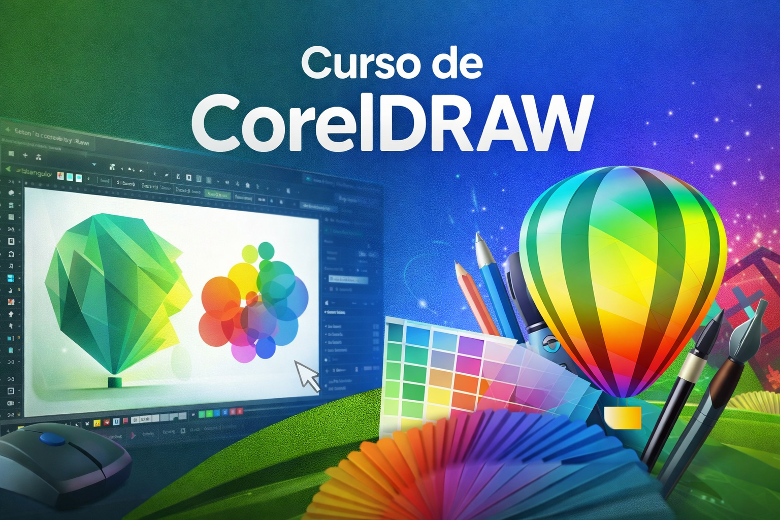 Curso COREL DRAW X8 - Lumina Cursos Capa do curso COREL DRAW X8 na Lumina Cursos