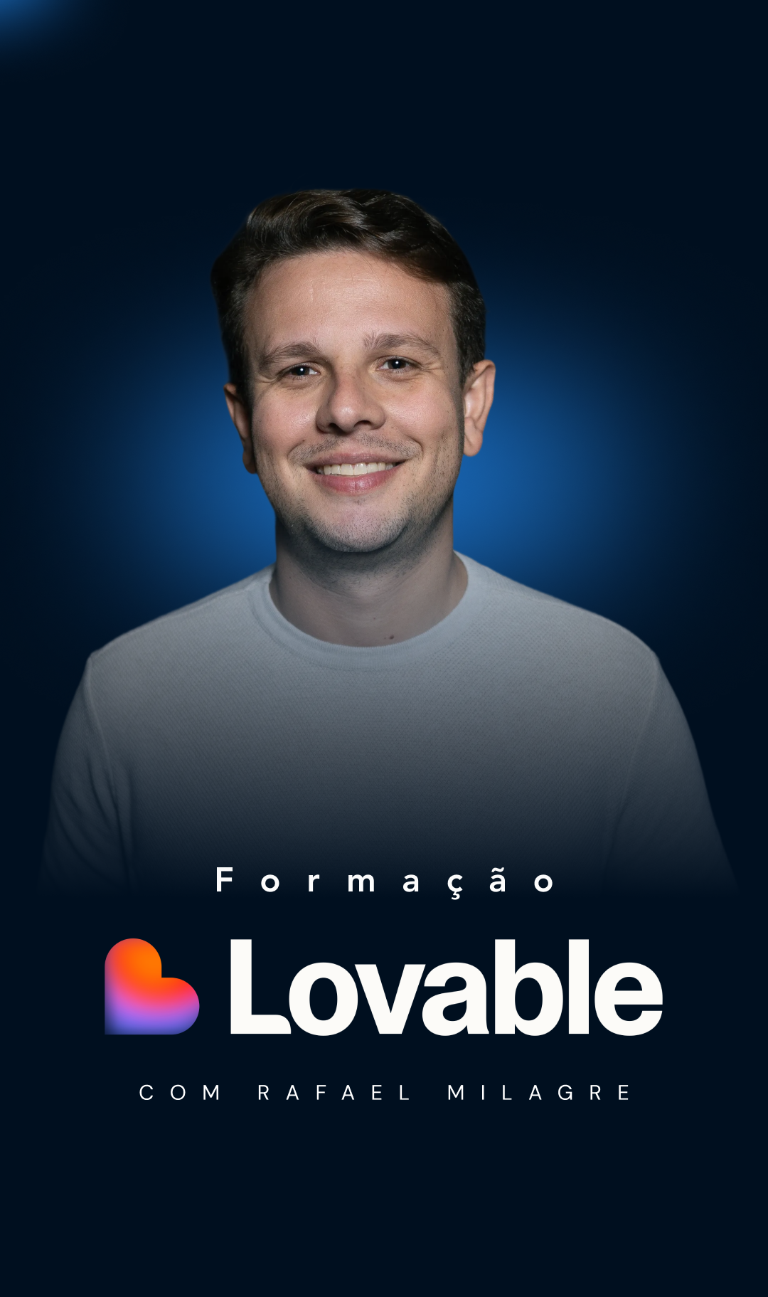 Curso Formação Lovable - Lumina Cursos Pessoa utilizando ferramentas de Inteligência Artificial para criar soluções e automações