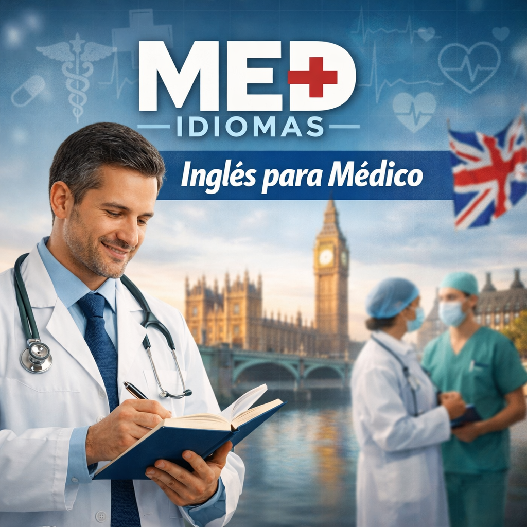 Curso MED Idiomas - Inglês para Médico - Lumina Cursos Capa do curso MED Idiomas - Inglês para Médico na Lumina Cursos