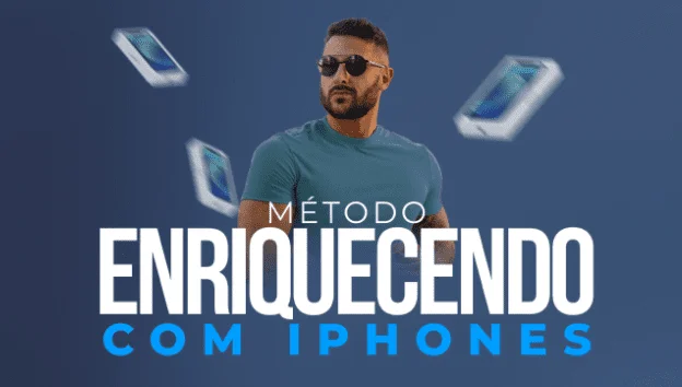 Curso Método Enriquecendo com iPhones - Lumina Cursos Capa do curso Método Enriquecendo com iPhones na Lumina Cursos