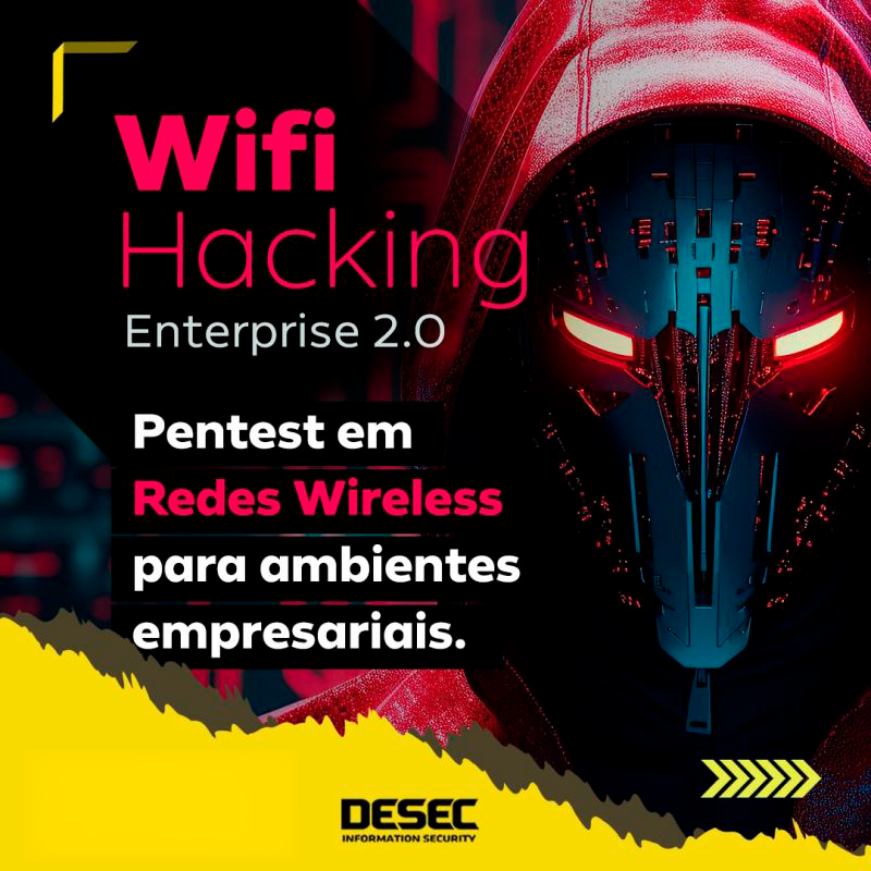 Curso WiFi Hacking Enterprise 2.0 - Lumina Cursos Capa do curso WiFi Hacking Enterprise 2.0 na Lumina Cursos