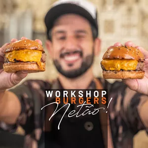 Curso Workshop Burgers Netão - Lumina Cursos Capa do curso Workshop Burgers Netão na Lumina Cursos